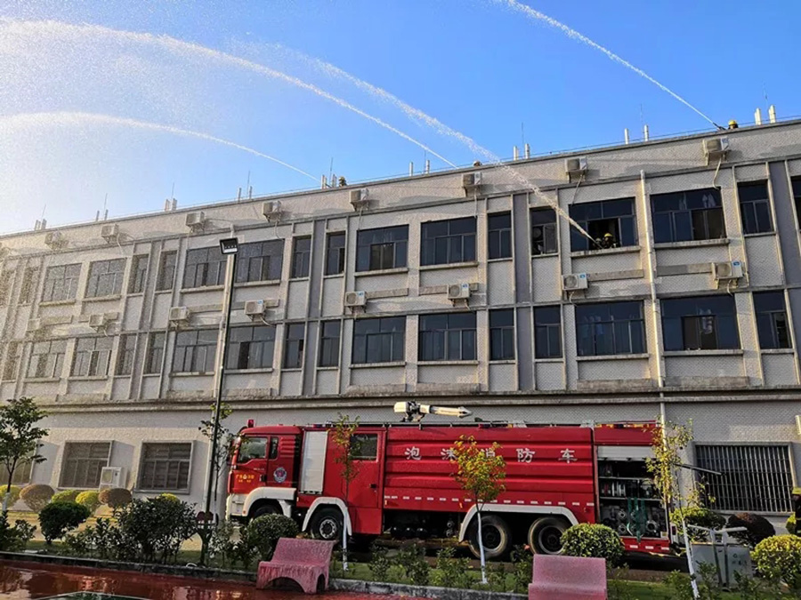 ag贵宾厅全员行动参与2018年度消防应急演练