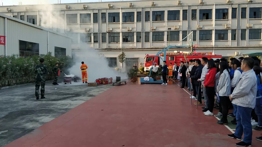 ag贵宾厅全员行动参与2018年度消防应急演练