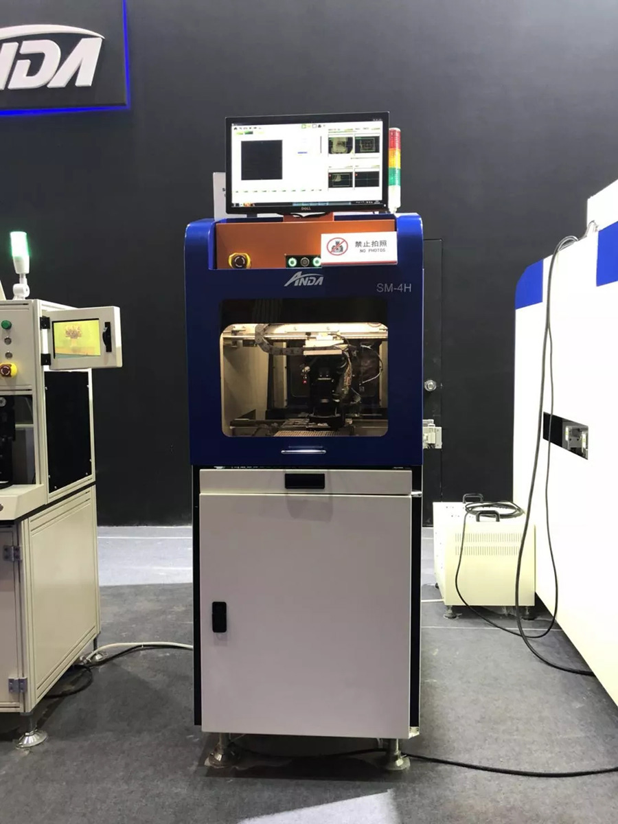 ag贵宾厅坚持自主创新，多部设备首次公开亮相 | 电子制造自动化展报道